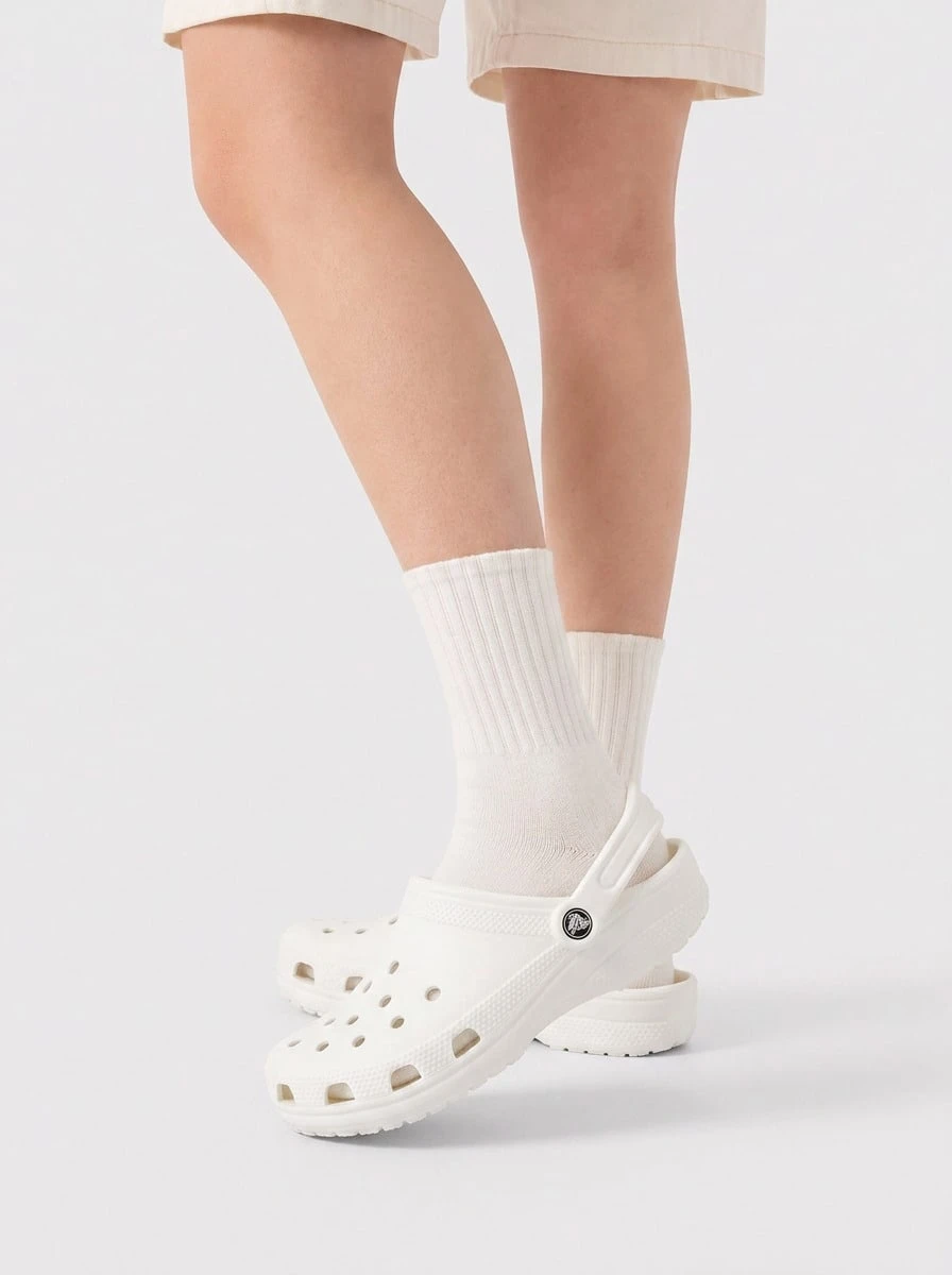 Crocs Classic Unisex Clog White 10001-100 - White - View 1
