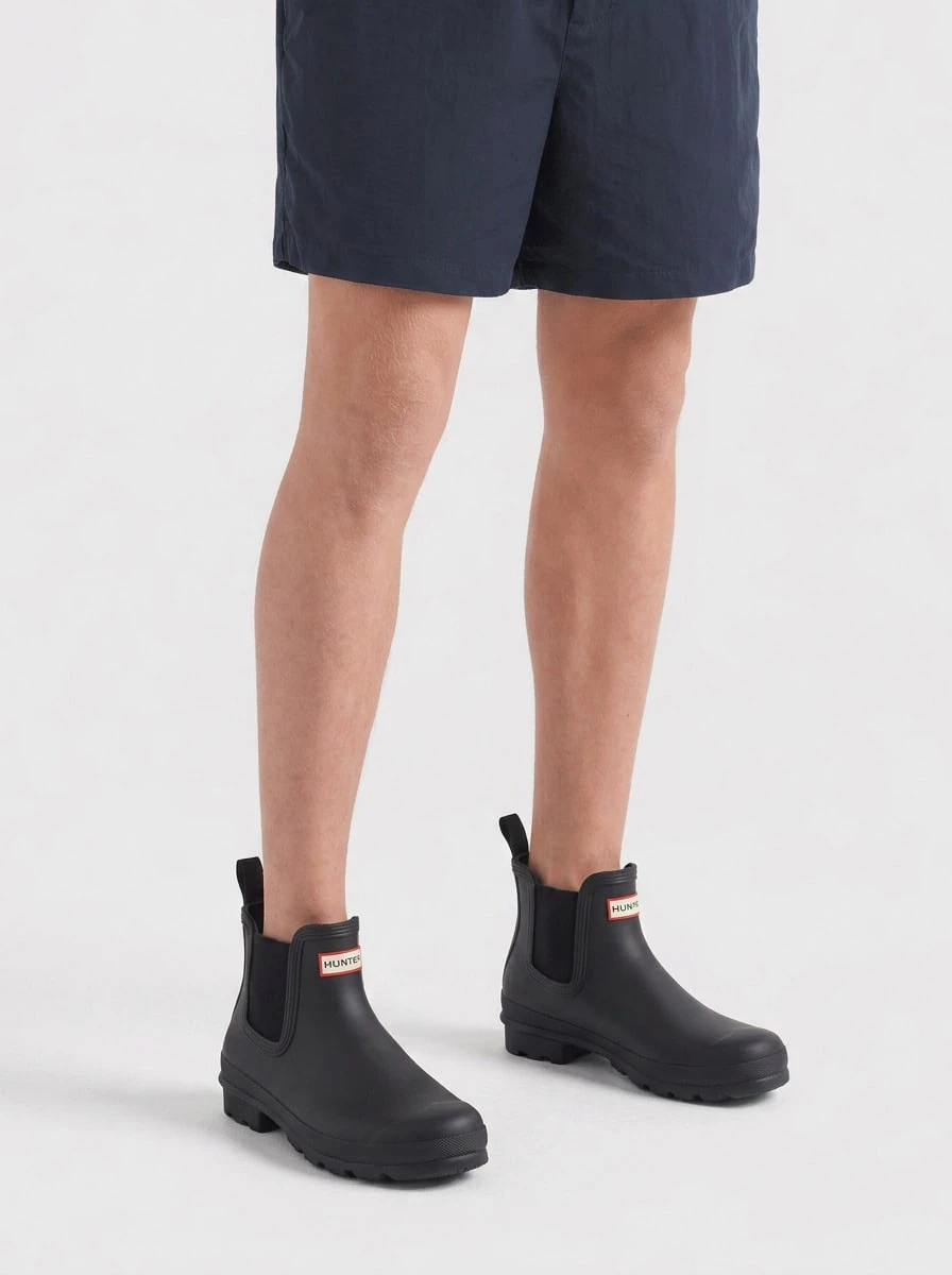 Hunter Men's Anti-Slip Classic Stylish Outing Casual Weekend Black MFS9116RMA-BLK - Black - View 1