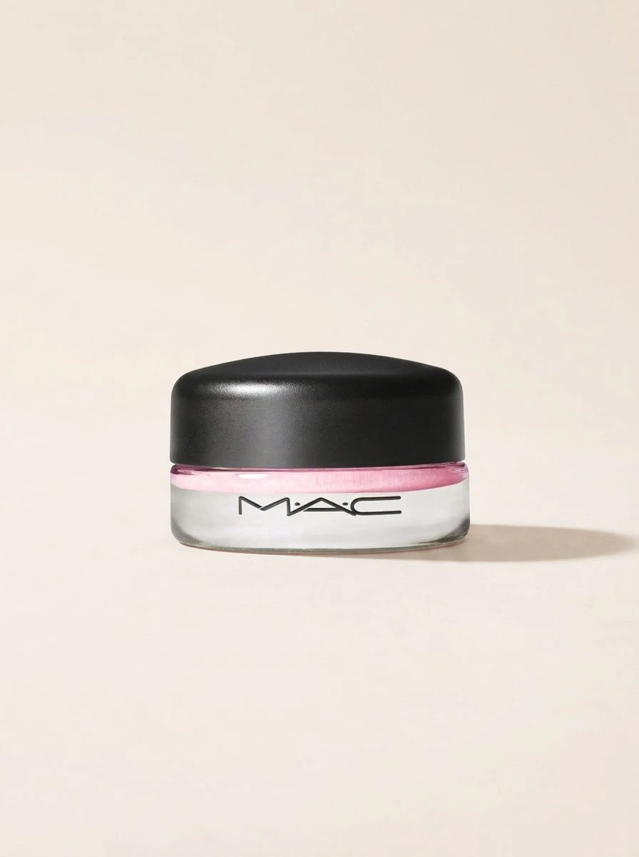 MAC Pro Longwear Paint Pot Eyeshadow Cream Princess Cut 5 G – Cream Eyeshadow, 24-Hour Wear, For Makeup Enthusiasts, Shimmering Pink, Suitable For Daily Makeup Routine - Princess Cut - View 1