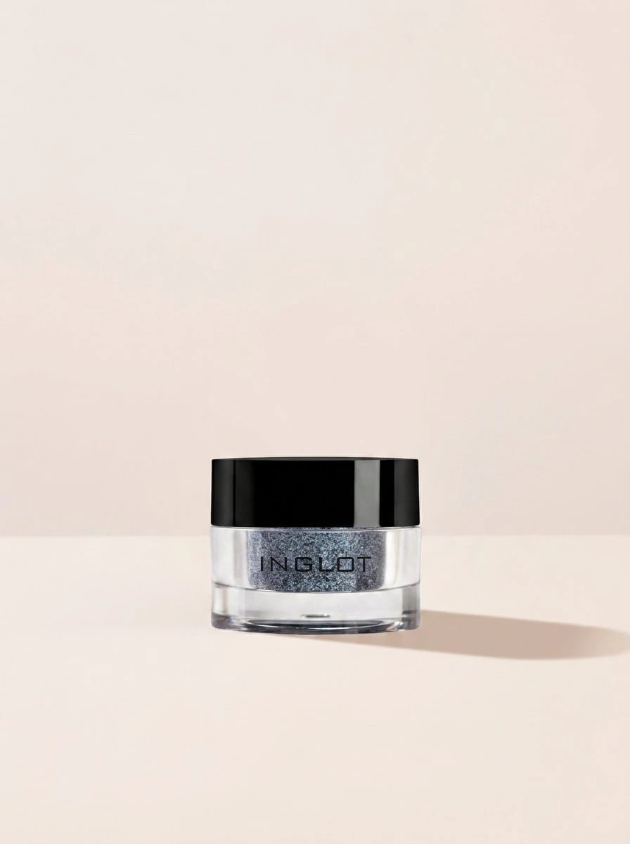 Inglot AMC Pure Pigment Eye Shadow 137 2 G - Metallic Silver - View 1