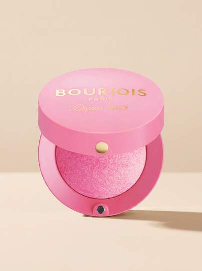 Bourjois Little Round Pot Blush 17 Rose Tendresse 2.5 G – Blush, Baked Powder Technology, For Women, Rose Fragrance, Rose Tendresse, Suitable For Daily Makeup Routine