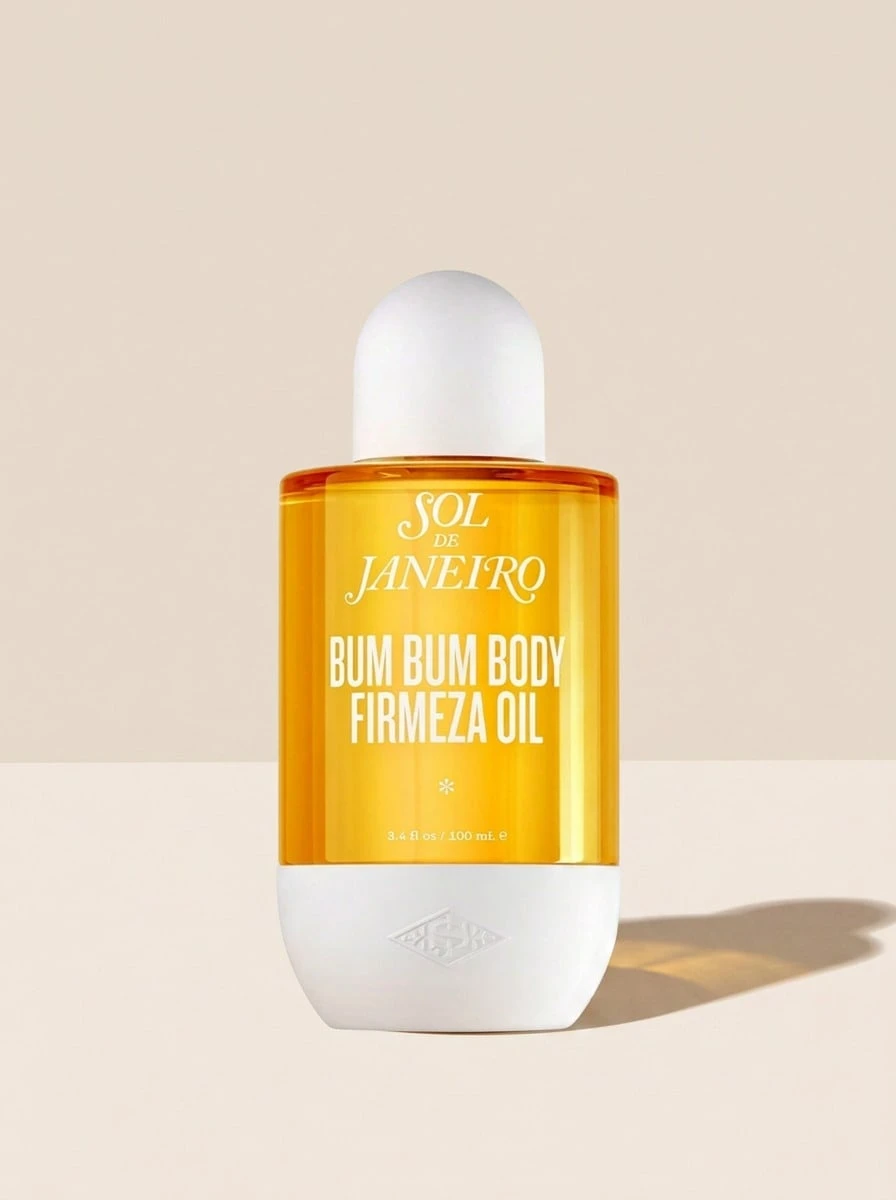Sol de Janeiro Bum Bum Body Firmeza Oil 100 Ml – Body Oil, Firming, For Women, Pistachio, Amber, Guarana Extract, Suitable For Daily Skincare Routine - White - View 1