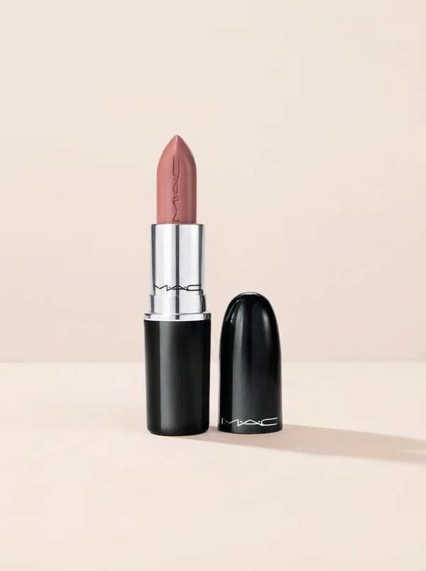 MAC Lustreglass Sheer-Shine Lipstick 3g – Lipstick, Moisturizing, For Women, Vanilla, Neutral Nude, Raspberry Seed Oil, Suitable For Daily Makeup Routine
