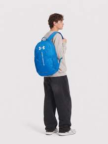 Under Armour Hustle Lite Backpack Blue Atlantis / White - Azul - Ver 1