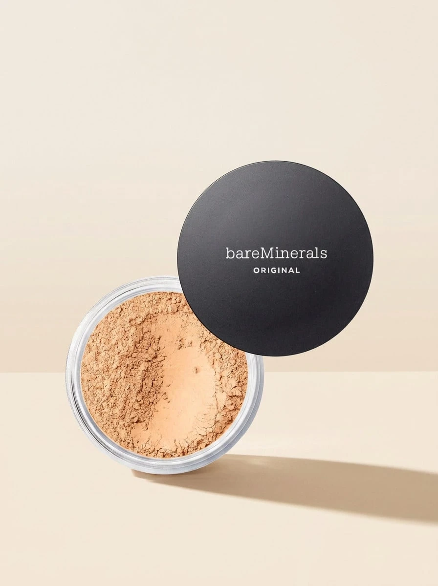 BareMinerals ORIGINAL Loose Powder Foundation SPF 15 Golden Ivory 07 9 G – Powder Foundation, SPF 15 Sun Protection, For Women With Light Skin, Golden Ivory 07, Minerals, Suitable For Daily Makeup Routine - # 07 Golden Ivory - View 1