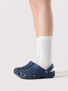 Crocs CLASSIC CLOG Women's Clogs Breathable Durable Ergonomic Shopping Daily Weekend Navy 10001-410 - Navy - Ver 1