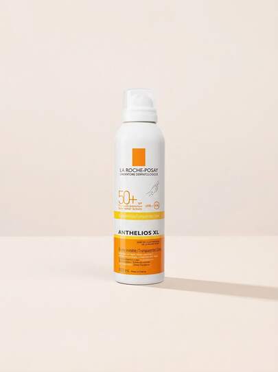 La Roche-Posay Anthelios XL Transparentes Spray LSF 50+ 200ml – Sunscreen Spray, SPF 50+, For Sensitive Skin, Transparent, Thermal Spring Water, Suitable For Beach Vacation
