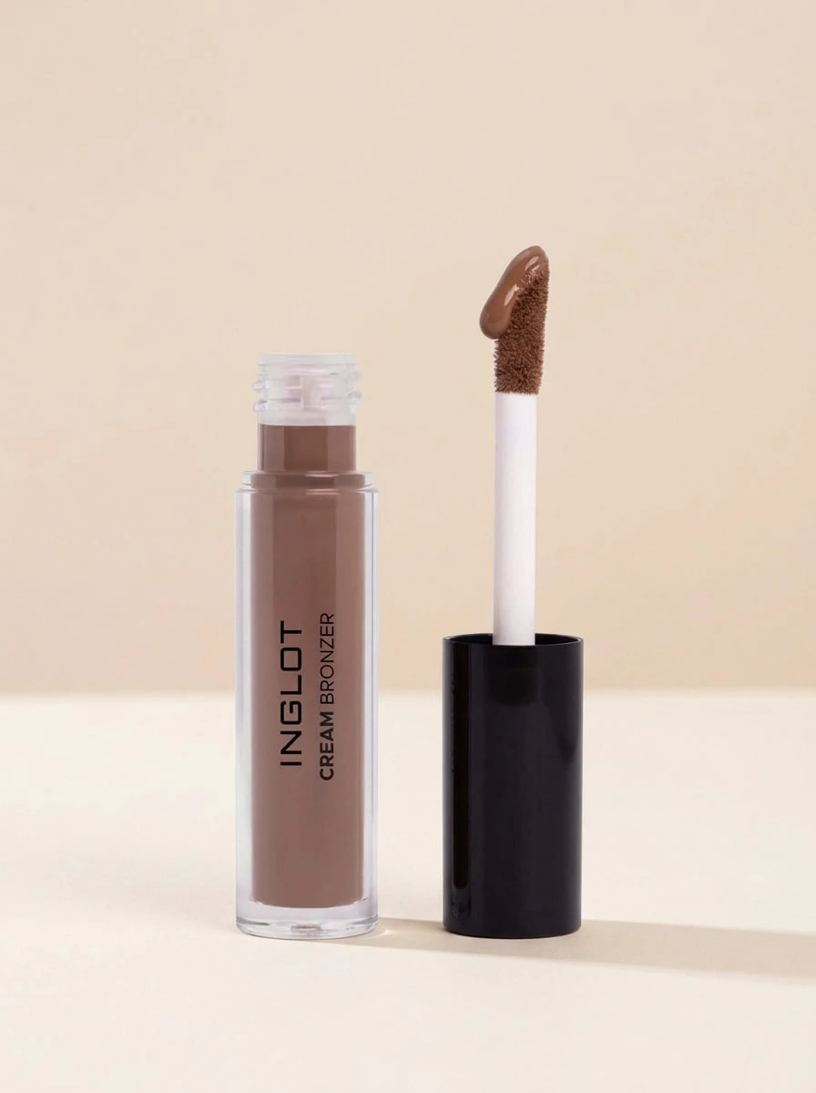 Inglot Cream Bronzer 90 5 Ml – Liquid Face Contour For Sculpting, Matte Finish, Blendable Makeup For Professional Look, Long-Wearing Formula, Ideal For Daily Beauty Routine And Travel - 90 - View 1