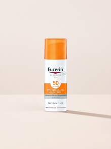 Eucerin Photoaging Control Sun Fluid Anti-Age SPF50 50ml – Sunscreen, SPF 50, For Mature Skin, Hyaluronic Acid, Suitable For Daily Skincare Routine - Clear - View 1