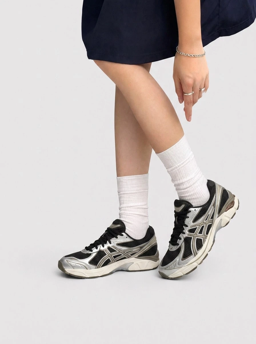 Asics GEL-1130 Women's Casual Athletic Shoes Retro Comfortable Versatile Office School Daily Black 1203A275-004 - Black/Driftwood - 查看 1