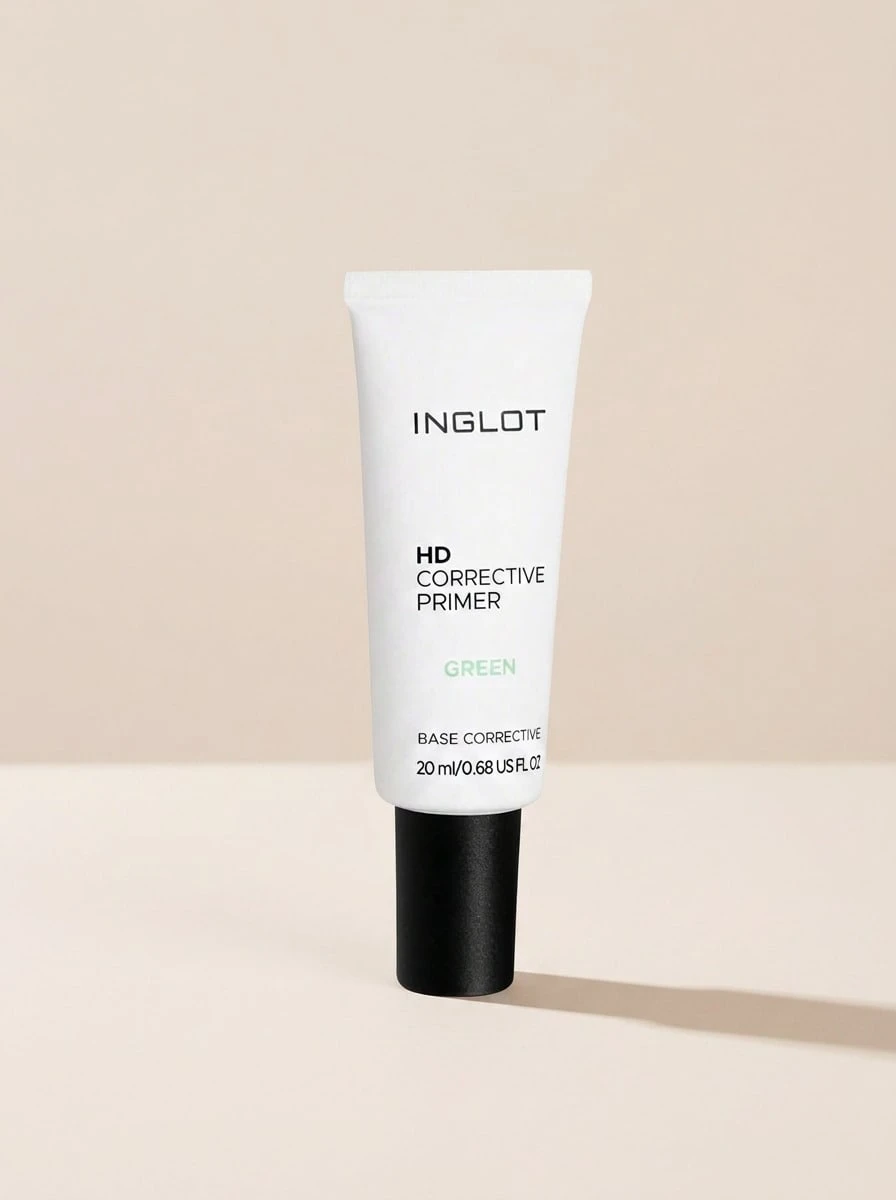 Inglot HD Corrective Primer Green 20 ml - Verde - Ver 1