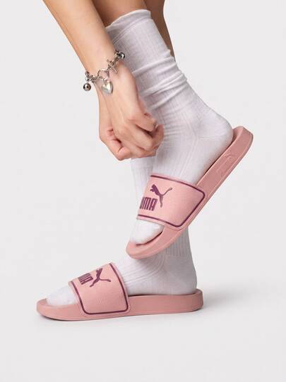 Puma Leadcat 2.0 حذاء نسائي منزلق Rosy Outlook بلون البرقوق 384139