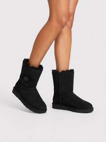 UGG Women's Supportive Cushioned High-Top Hiking Camping Walking Black 1016226-BLK - Black - View 1
