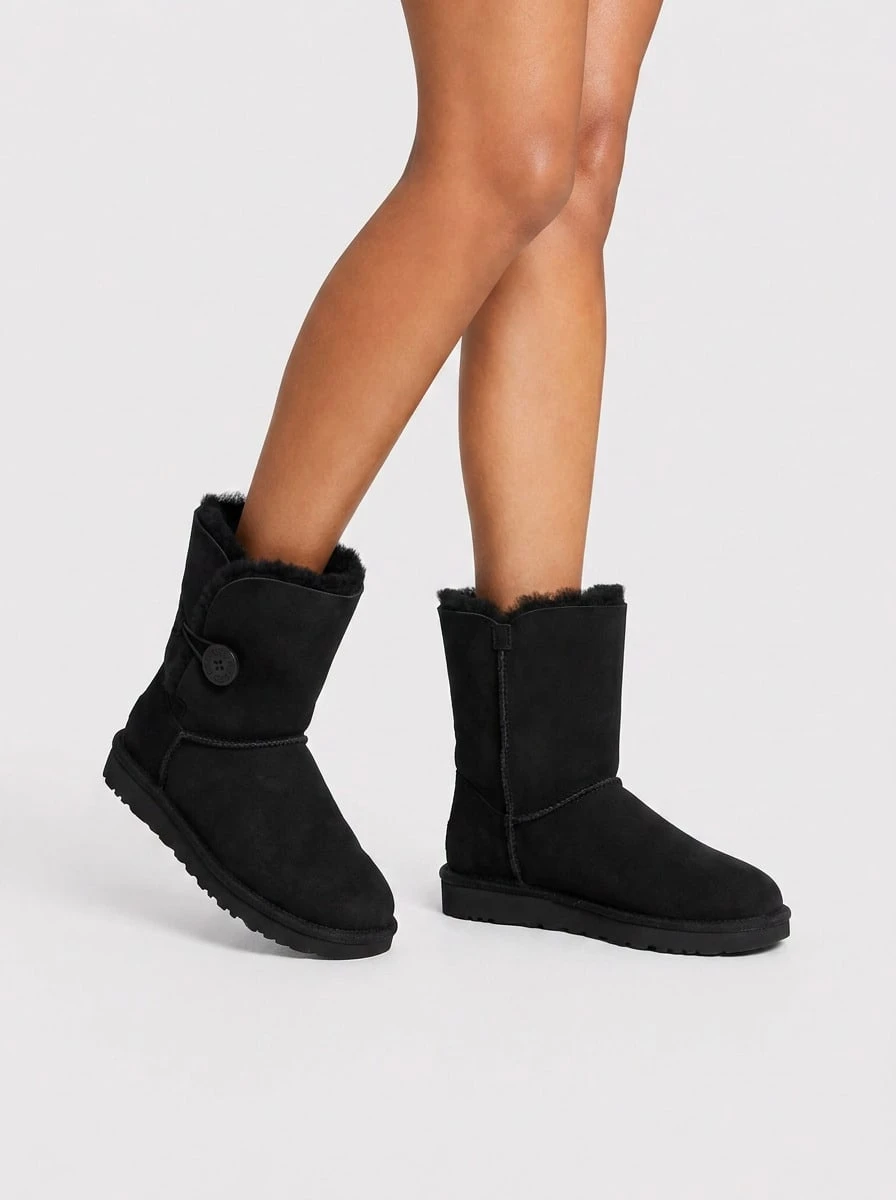 UGG Women's Supportive Cushioned High-Top Hiking Camping Walking Black 1016226-BLK - Black - View 1