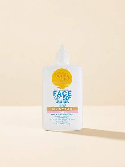 Bondi Sands Fragrance Free Tinted Face Fluid Sunscreen SPF 50+ 50 ml