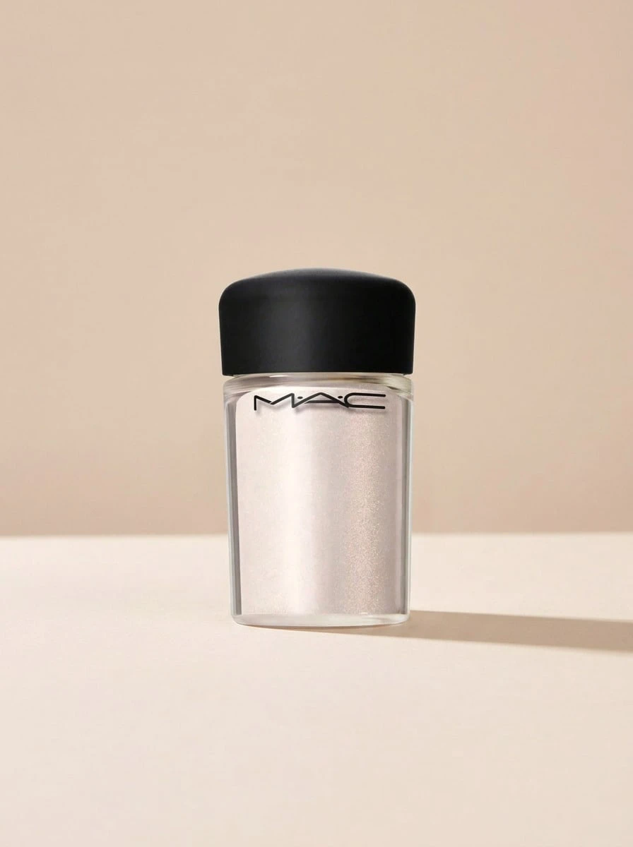 MAC Glitter Pigment Eyeshadow Vanilla 4.5 G – Eyeshadow, Shimmer Finish, For Makeup Artists, Vanilla, Suitable For Night Out - 香草 - 查看 1