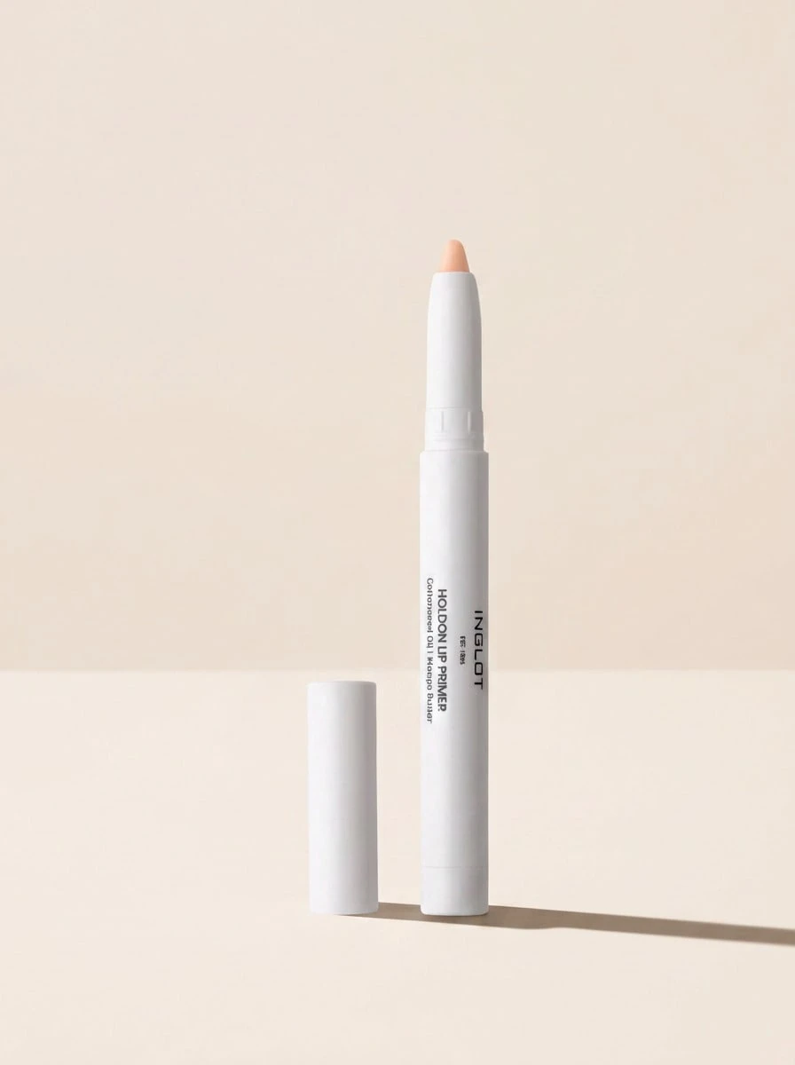 Inglot HoldOn Lip Primer 1.4 G – Lip Primer, Long-Lasting, For Makeup Enthusiasts, Clear, Cottonseed Oil, Suitable For Daily Makeup Routine - Neutral - View 1