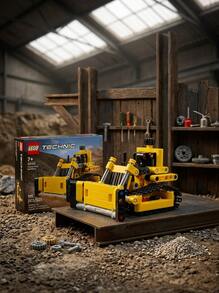 LEGO Technic® Heavy-duty bulldozer BOYS FIRST 42163 - Multicolor - Ver 1