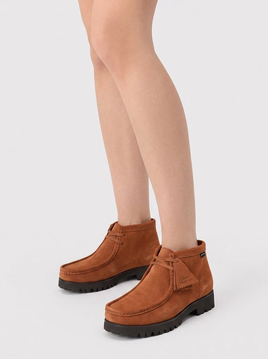 Clarks Women's Warm Premium Anti-Slip Hiking Camping Walking 26177864 - 摩卡濃湯 - 查看 1