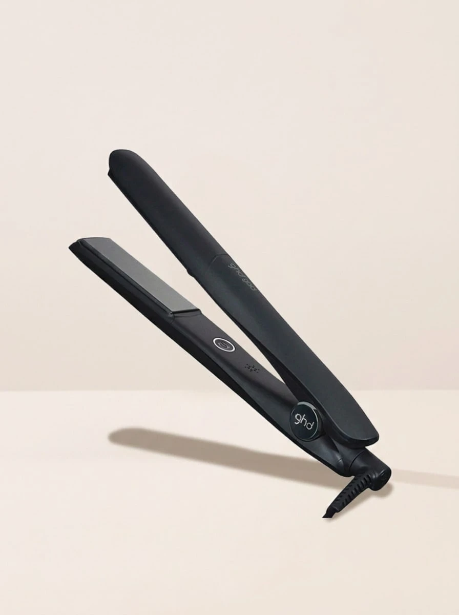 ghd Gold Hair Straightener Black – Hair Straightener, Frizz Control, For Women, Matte Black, Ceramic Plates, Suitable For Daily Styling - Negro - Ver 1
