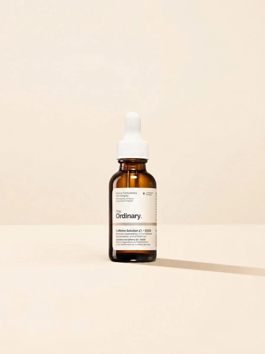 The Ordinary Caffeine Solution 5% + EGCG Serum 30 Ml – Eye Serum, Depuffing, For People With Tired Eyes, Caffeine, Suitable For Morning Skincare Routine - Clear - View 1