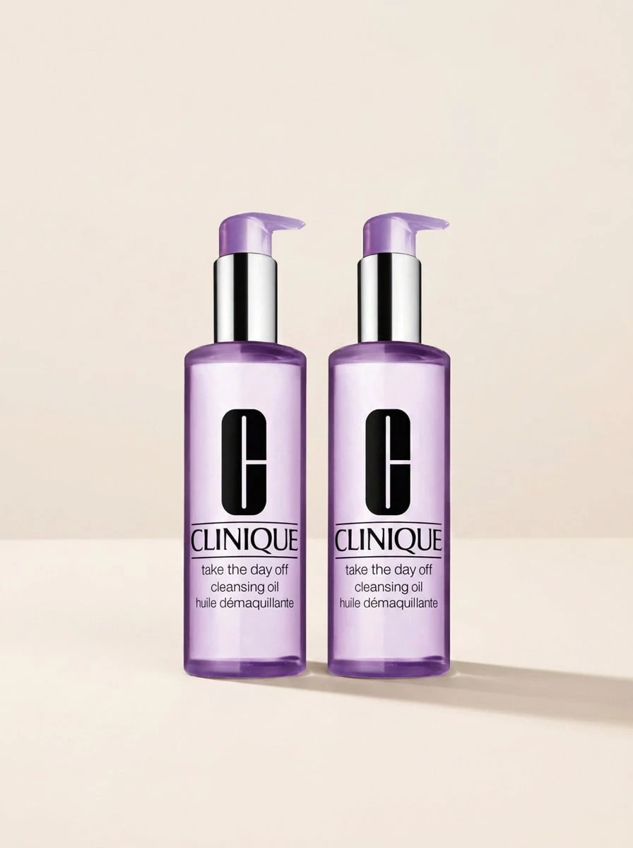 Clinique [مجموعة] زيت التنظيف لأخذ راحة اليوم 200 مل * 2 - شفاف - مشاهدة 1