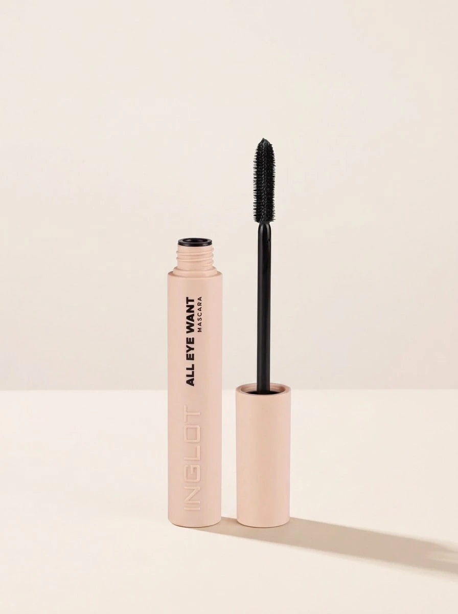 Inglot All Eye Want Mascara 8.5 Ml – Mascara, Lengthening, For Women, Black, Suitable For Daily Beauty - Intense Black - View 1
