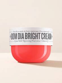 Sol de Janeiro Bom Dia Bright Cream 240 ml – Body Cream, Brightening, For Dull Skin, Black Amber Plum, Fruit AHAs, Suitable For Daily Skincare Routine - Blanco - Ver 1