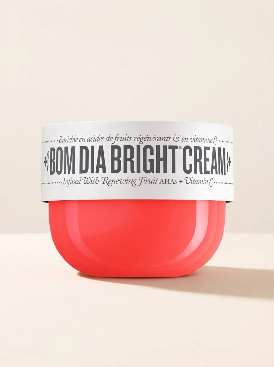 Sol de Janeiro Bom Dia Bright Cream 240 ml – Body Cream, Brightening, For Dull Skin, Black Amber Plum, Fruit AHAs, Suitable For Daily Skincare Routine - Blanco - Ver 1