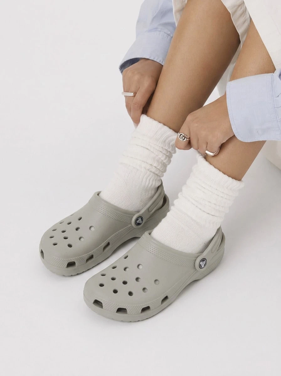 Crocs 经典男女通用木屐 大象图案 10001-1LM - Elephant - 查看 1