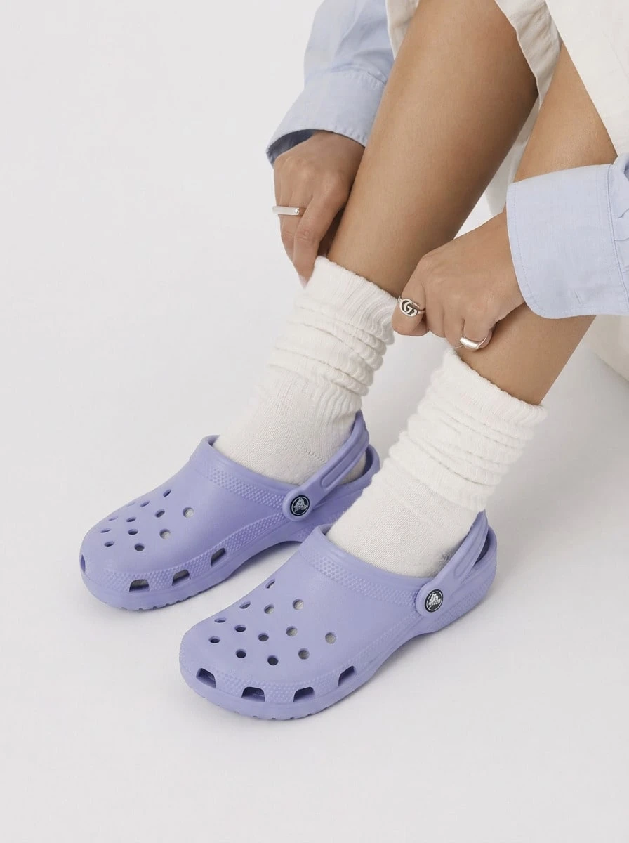 Crocs 经典 Sabot U - Mystic Purple - 查看 1