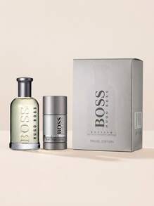 Hugo Boss Bottled Eau De Toilette 100 ml Gift Set – Fragrance Gift Set, Long-Lasting, For Men, Woody, Eau De Toilette, Suitable For Daily Grooming - Multicolor - Ver 1