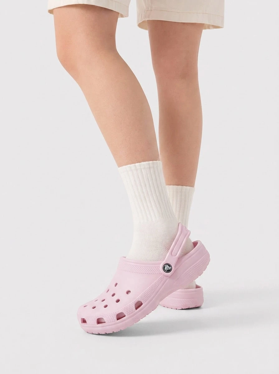 Crocs 经典木屐 10001-6ZW - Pink Milk - 查看 1