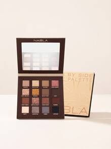 NABLA Cosmetics Side By Side Palette Nude 12.2 G – Eyeshadow Palette, Highly Pigmented, For Makeup Artists, Nude, Suitable For Daily Makeup Routine - Nude - View 1
