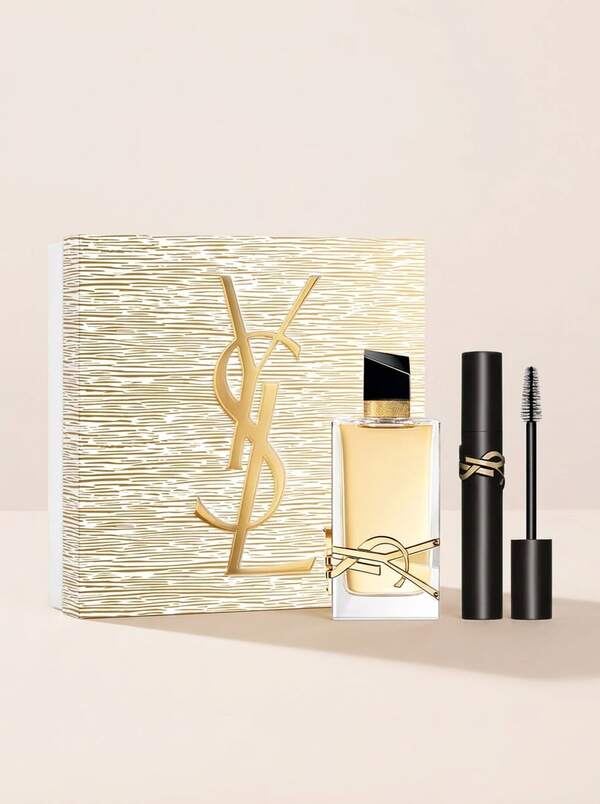 Yves Saint Laurent Libre Eau De Parfum 50 Ml And Lash Clash Mascara Gift Set – Perfume Gift Set, Long-Lasting, For Women, Floral, Black, Suitable For Daily Makeup Routine