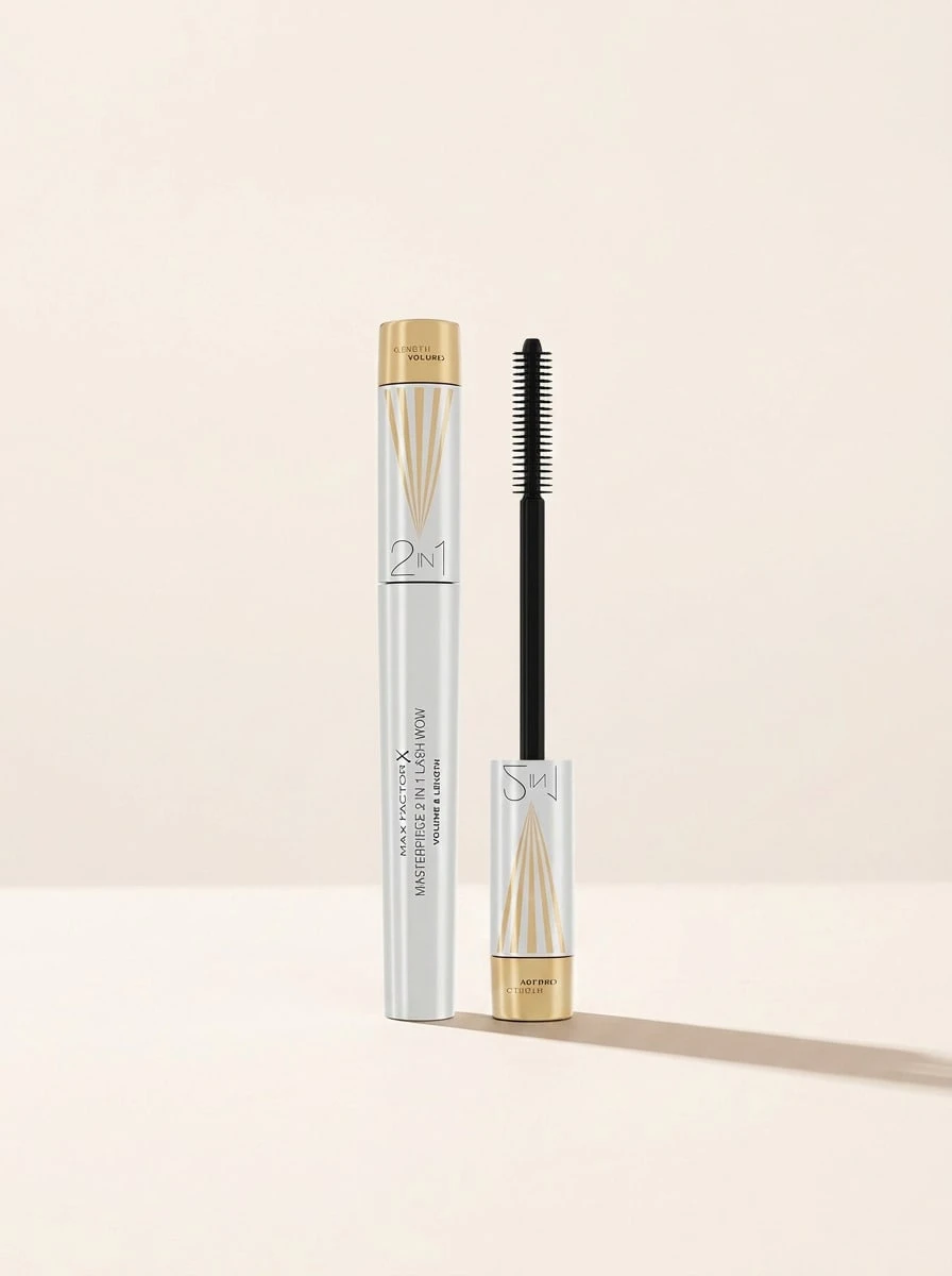 Max Factor ماسكارا Lash Wow 2 في 1 رقم 001 أسود 7 مل - الأسود - مشاهدة 1