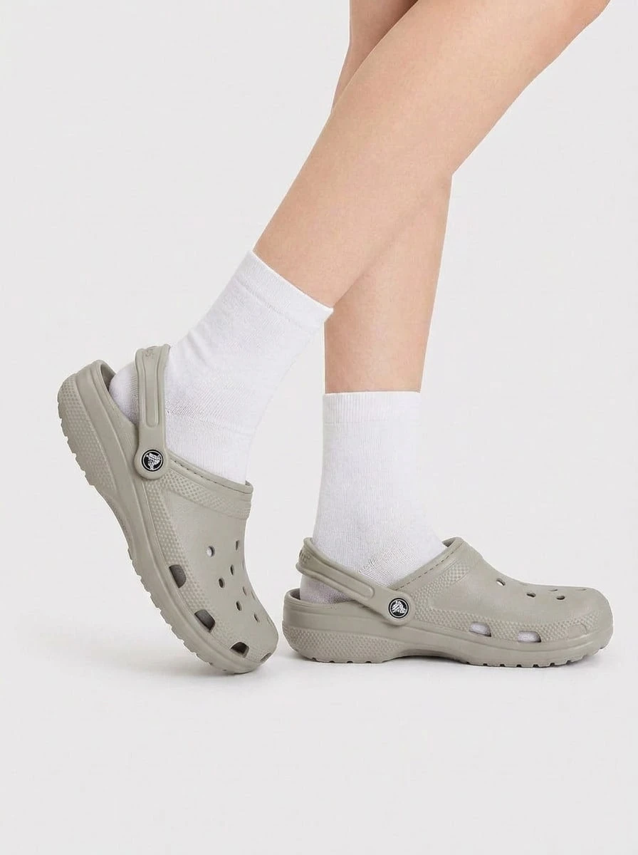 Crocs 经典男女通用木屐 大象图案 10001-1LM - Elephant - 查看 1