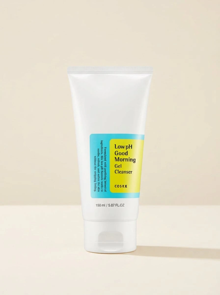 COSRX LOW PH GOOD MORNING GEL CLEANSER, Versatile & Practical – Face Wash, Soothing, For Sensitive Skin, BHA, Suitable For Morning Skincare Routine - Clear - View 1