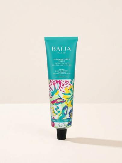 Baija Body Ointment Tropic Coffee And Sacha Inchi Oil 100 ml – Body Balm, Deeply Moisturizing, For Women, Tropical Coffee, Teal, Coffee Extract, Suitable For Daily Skincare Routine