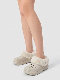 Crocs STOMP CLOG Women's Ankle Boots & Booties Anti-Slip Waterproof Padded Weekend Commuting Outdoor Beige 208446-2Y2