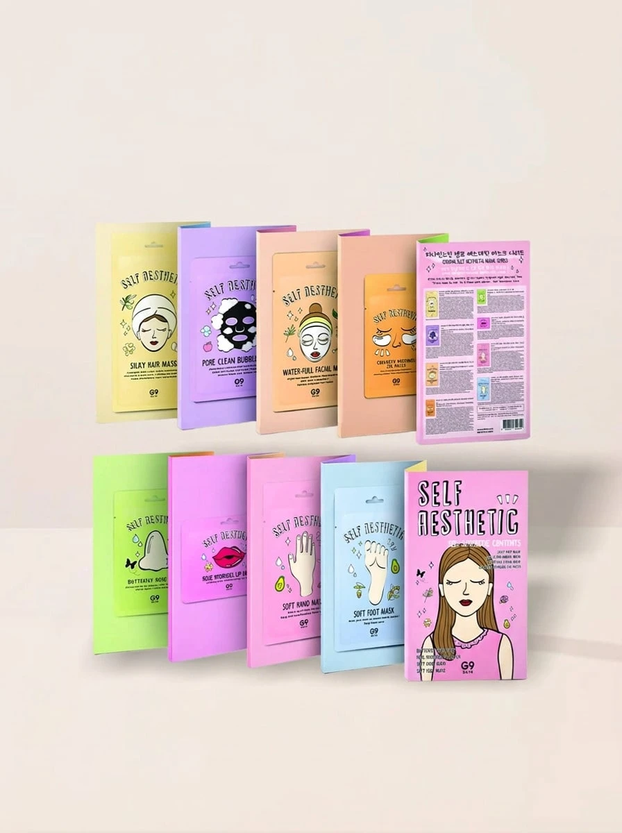 G9SKIN مجلة السيلف إستيتيك - ممارس صغير قليل الوظائف - وردي - مشاهدة 1