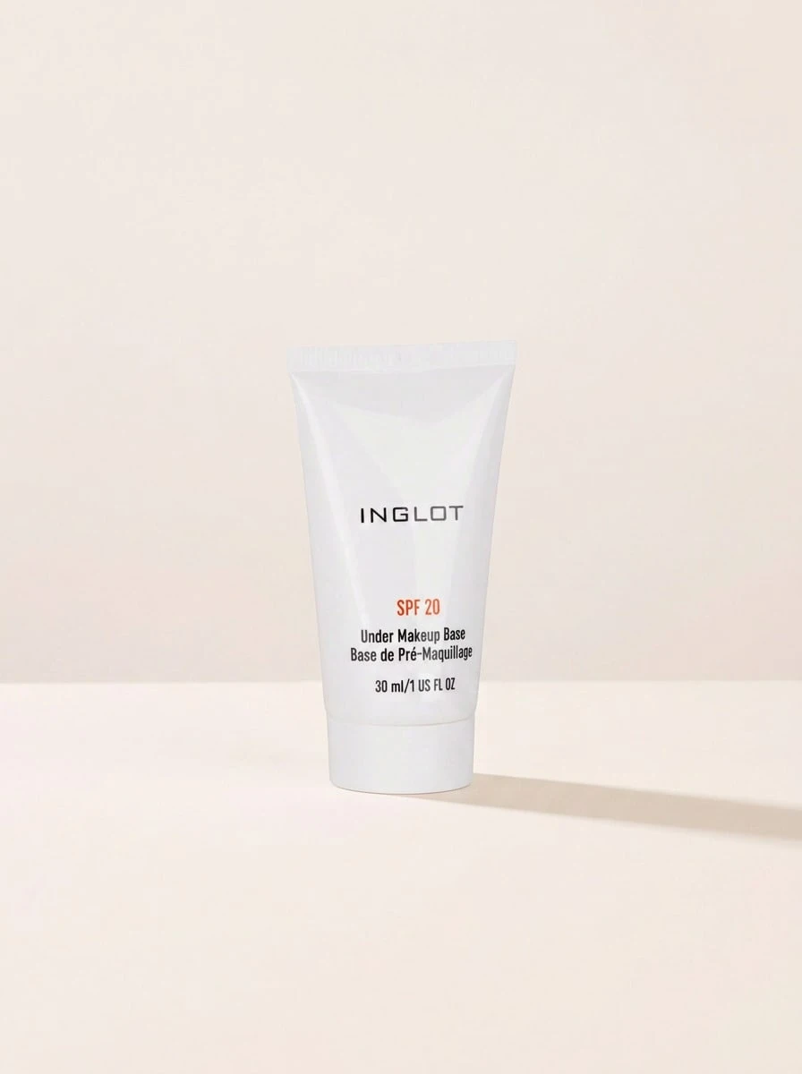 Inglot Under Makeup Base Primer SPF20 30 ml – Primer, Sun Protection, For Women, Translucent, Suitable For Daily Makeup Routine - Blanco - Ver 1