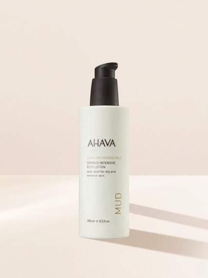 Ahava Leave-On Dead Sea Mud Dermud Intensive Body Lotion 250 Ml – Body Lotion, Hydrating, For Dry Skin, Dead Sea Mud, Suitable For Post-Shower Routine