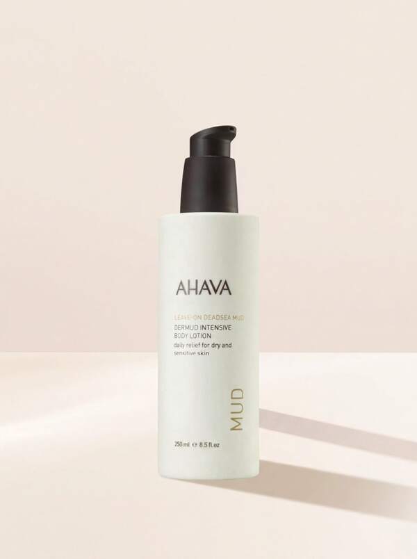 Ahava Leave-On Dead Sea Mud Dermud Intensive Body Lotion 250 Ml – Body Lotion, Hydrating, For Dry Skin, Dead Sea Mud, Suitable For Post-Shower Routine