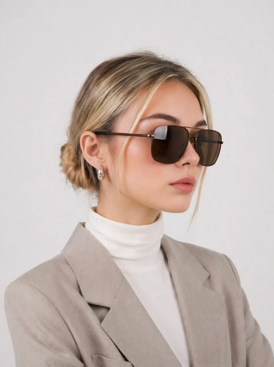 Sweet Years Gafas de sol para mujeres - Dorado - Ver 1