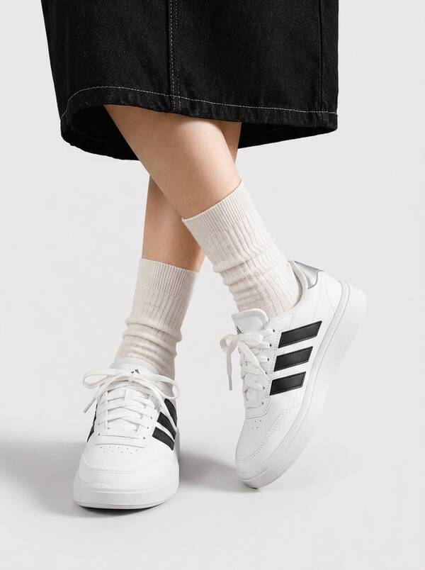 Adidas Daily Women's Casual Athletic Shoes Snug Fit Padded Breathable Office School Daily Black IF6493