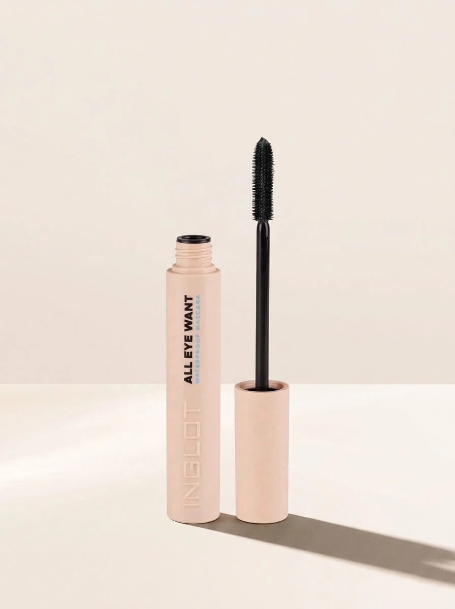 Inglot ماسكارا إنجلوت أول آي وانت المقاومة للماء - الأسود - مشاهدة 1