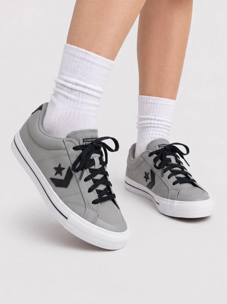 Converse Jack Purcell Ox Women's Cushioned Premium Modern Travel Training Street Style Black A10548C - Grey - View 1