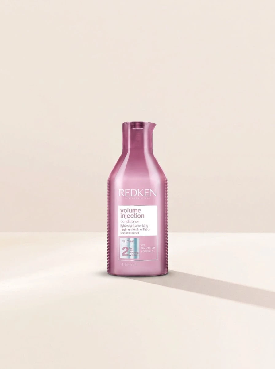 Redken Volume Injection Conditioner 300 Ml – Hair Conditioner, Volumizing, For Fine Hair, Professional Salon Scent, Pink, Filloxane, Suitable For Daily Hair Care Routine - Multicolor - View 1