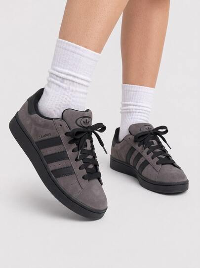 Adidas Campus Women's Casual Athletic Shoes Heritage Flexible Rubber Outsole Training Travel Running Black IF8770
